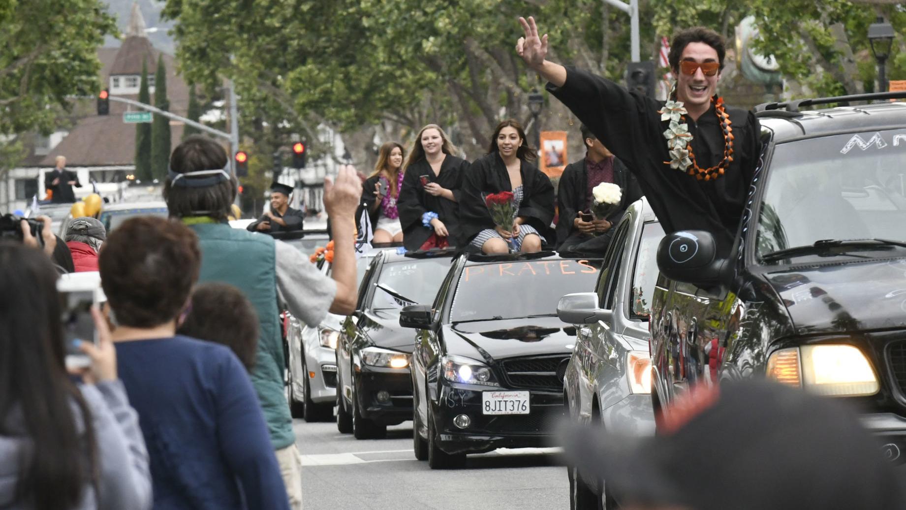 Santa Ynez High School Grads Wrap Up 2020 With Celebratory Car
