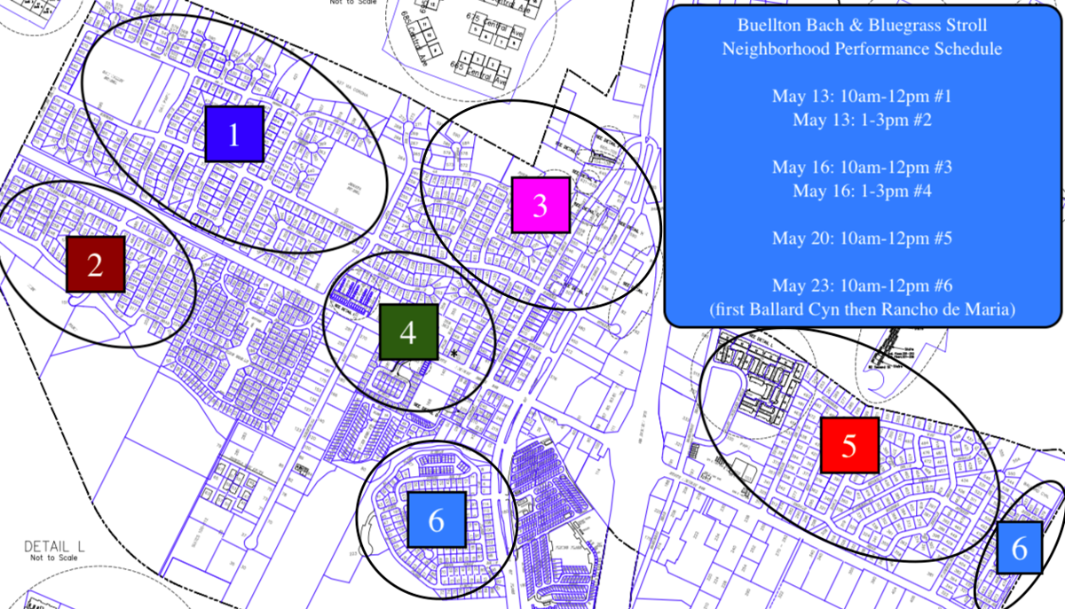 Buellton Bach & Bluegrass Stroll Map