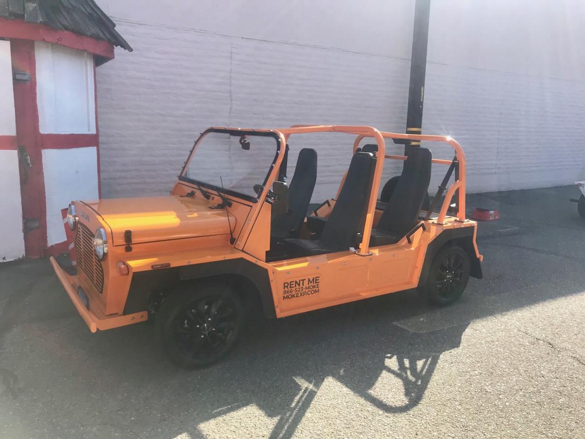 Fleet of British 'Moke' vehicles makes its debut in Solvang Local