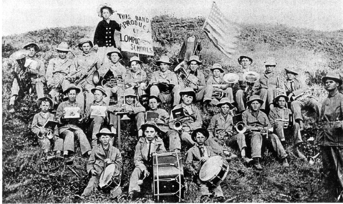 Lompoc schoolboys’ band, circa 1910 | Our Storied History | Local News ...