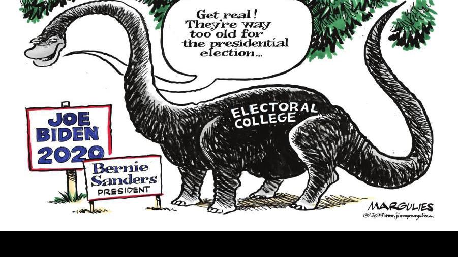 Editorial Cartoon Too Old For Election Editorial Lompocrecord Com