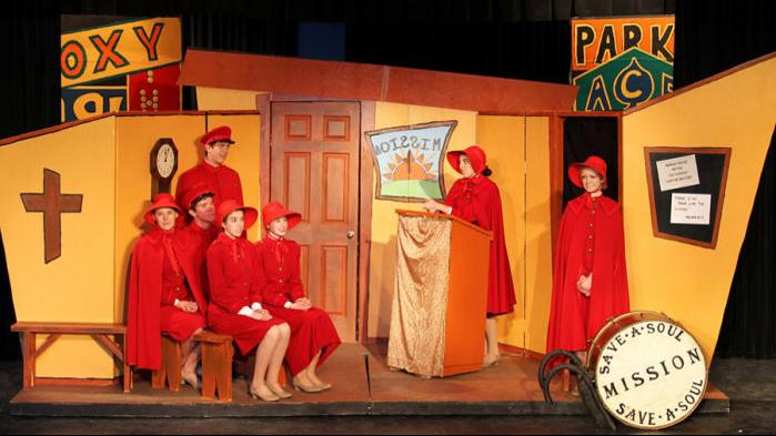 Guys And Dolls On Stage At Chs Education Lompocrecord Com