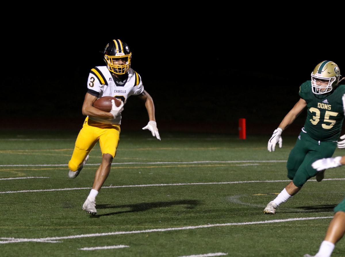 Channel League Football Santa Barbara Tops Cabrillo 44 12