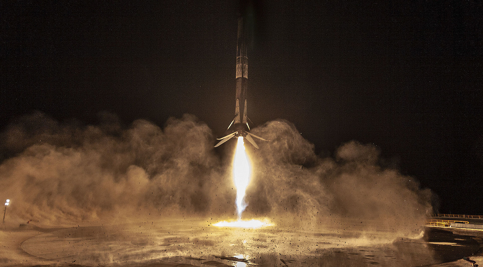 SpaceX launches Falcon 9 rocket, sticks historic landing back at