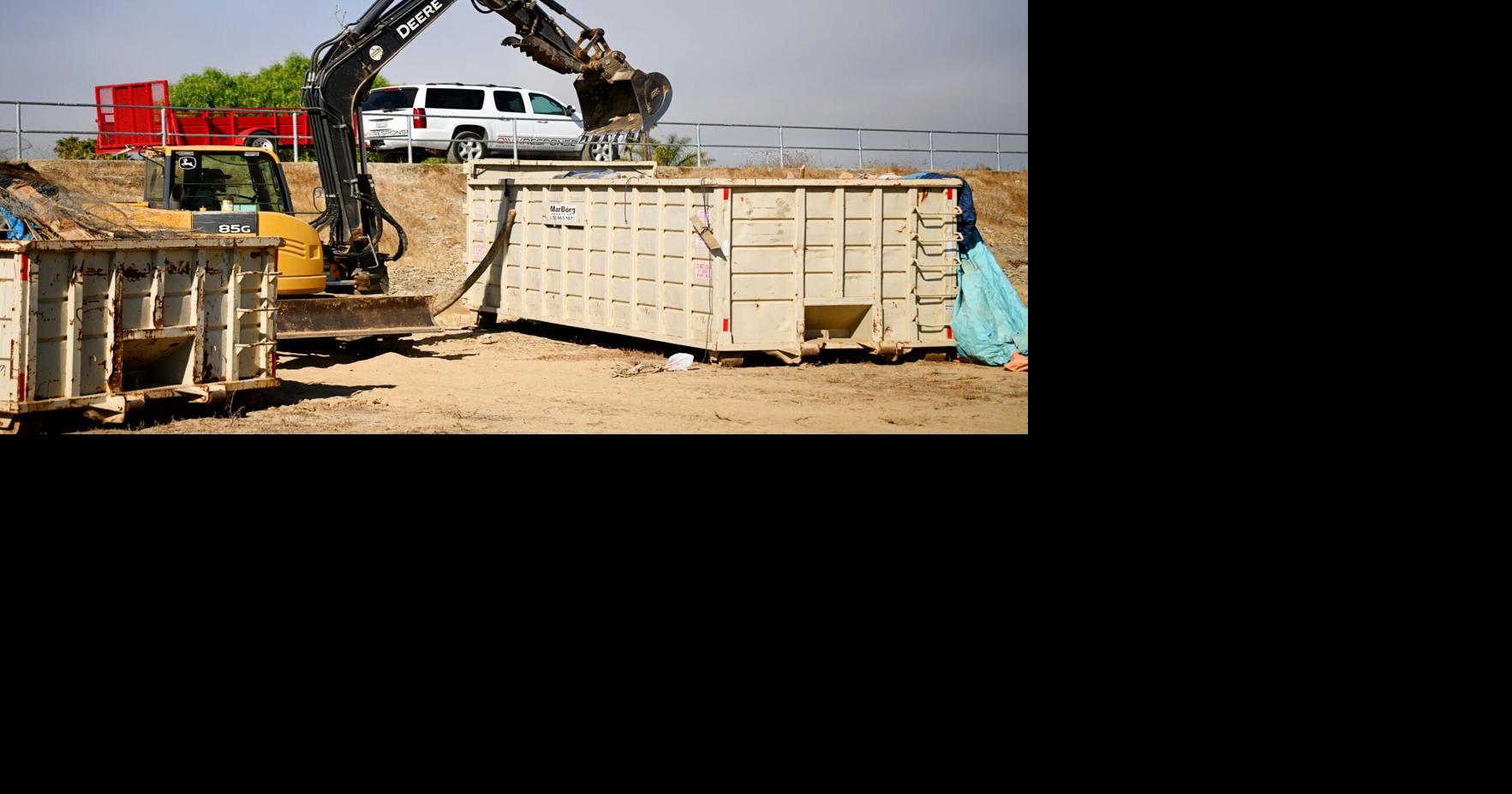 Homeless encampment clean up efforts continue in Santa Maria Riverbed ...
