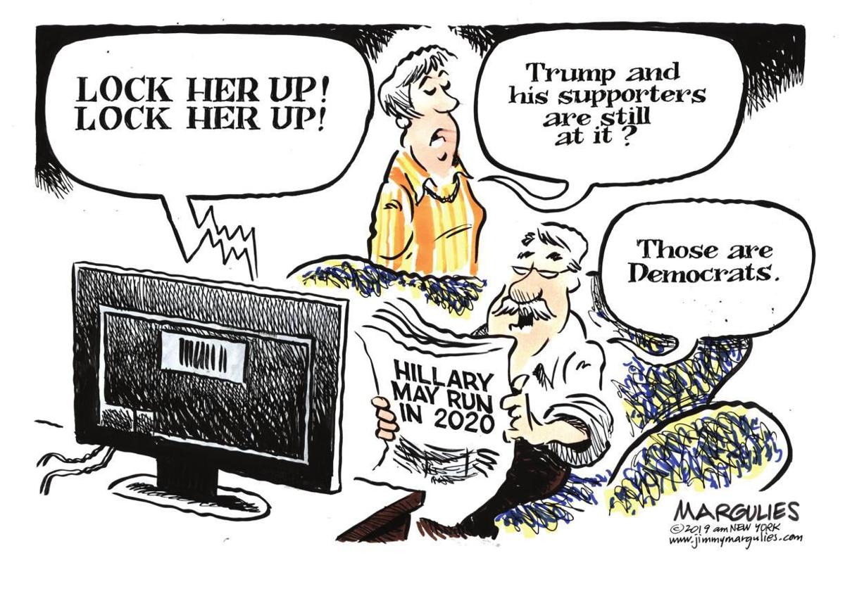 Editorial Cartoon Lock Her Up Editorial Lompocrecord Com Editorial Cartoon Lock Her Up Editorial Lompocrecord Com