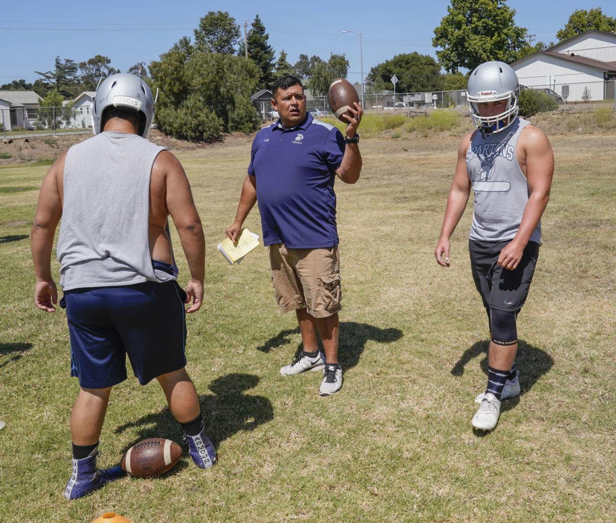 8 Man Football Former Santa Maria Head Coach Gabe Espinoza Takes