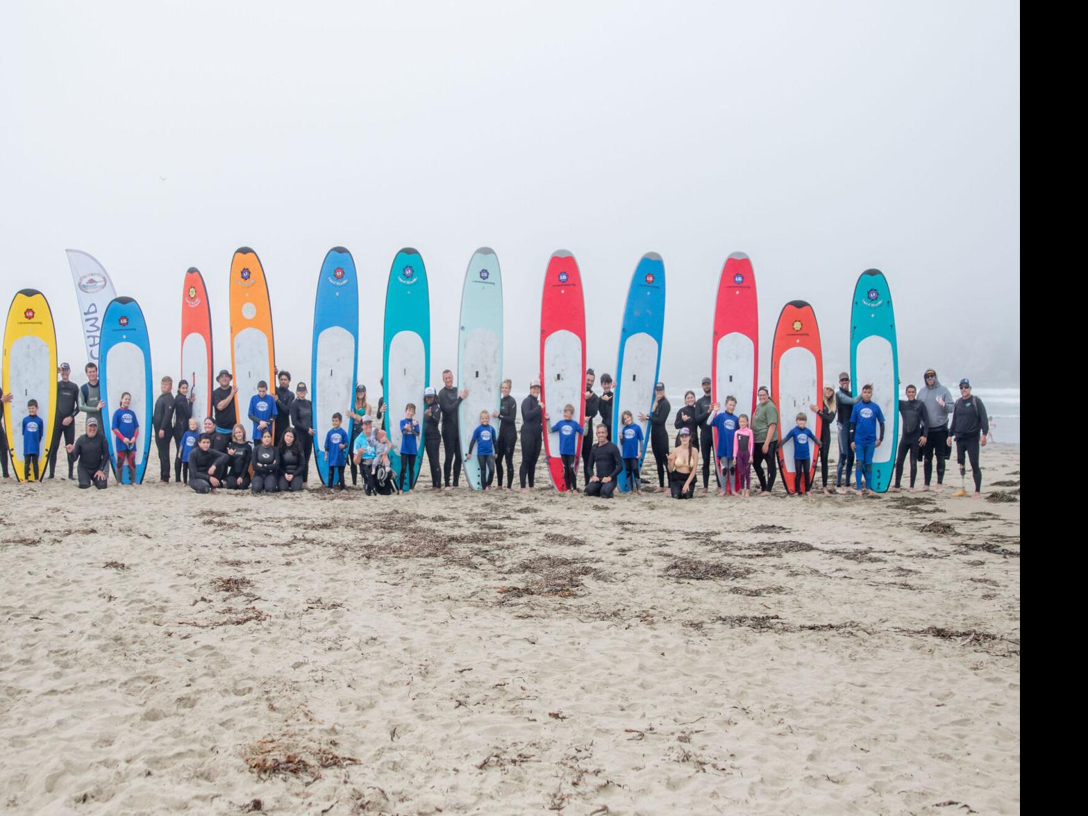 Maple High students lend a helping hand at Project Surf Camp ...