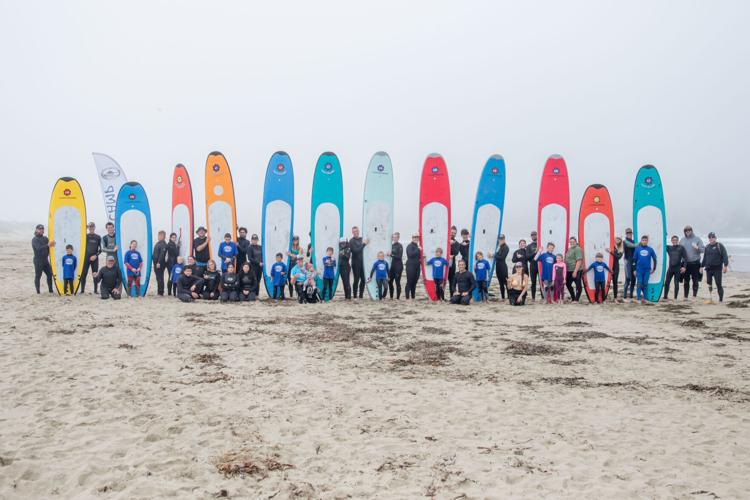 Maple High students lend a helping hand at Project Surf Camp ...