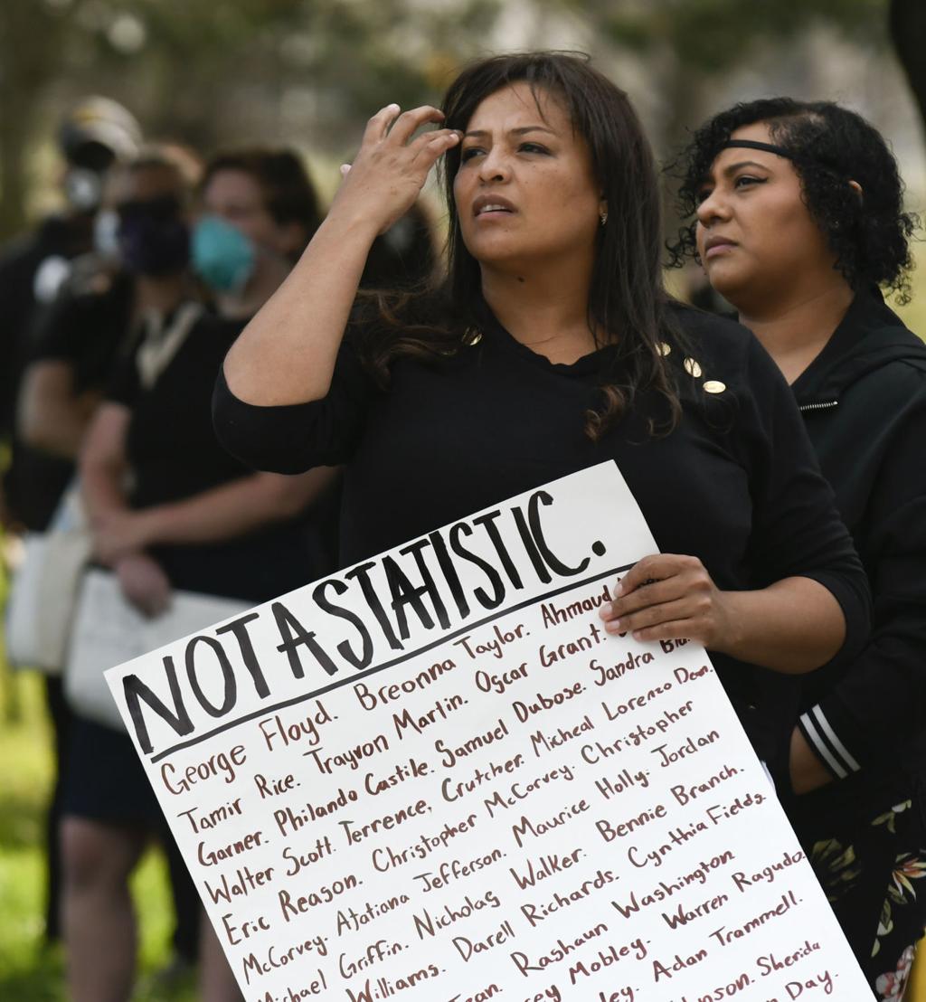 Photos Peaceful Forceful Protest In Lompoc Lompocrecord Com