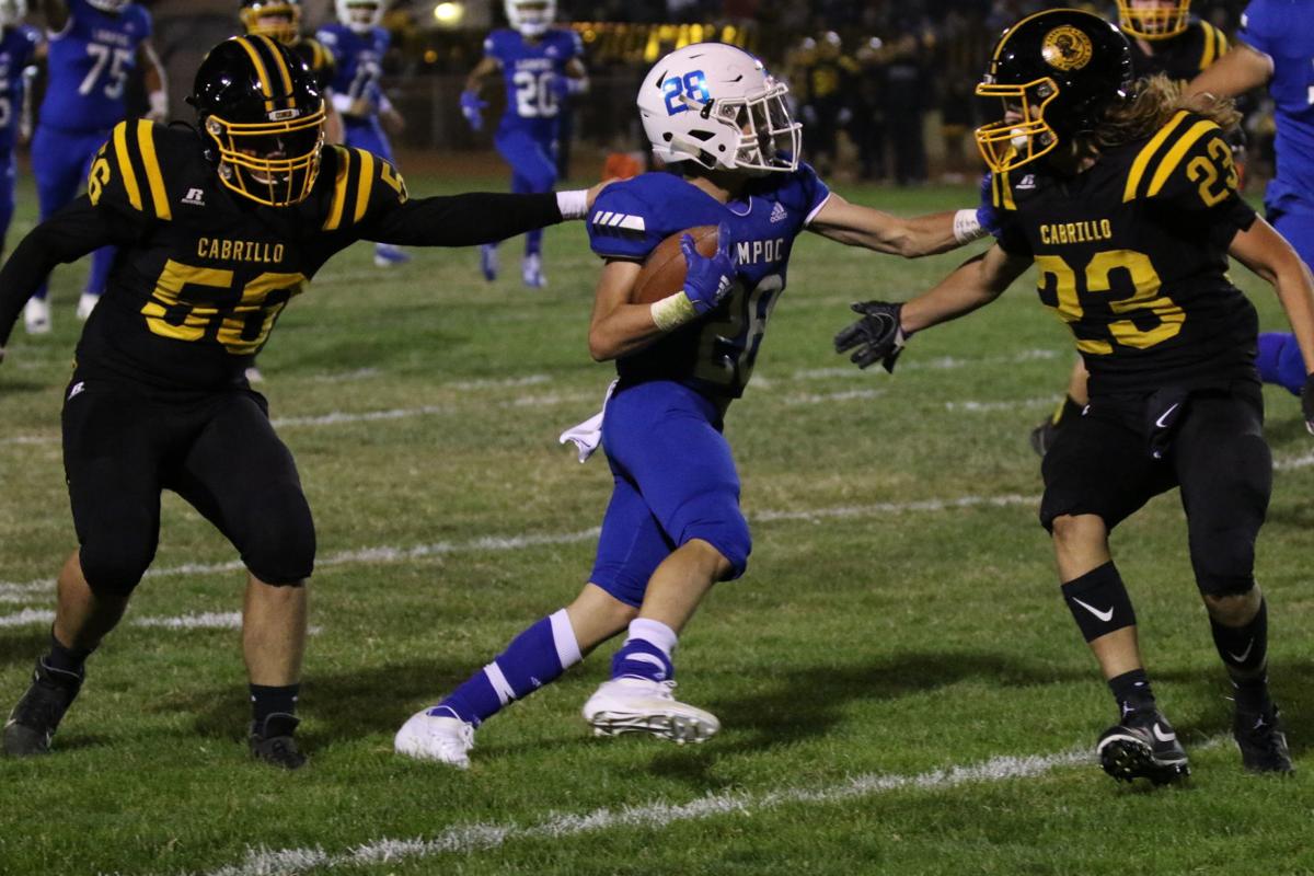 Cavin Ross Throws Five Tds As Lompoc Routs Cabrillo In Big Game