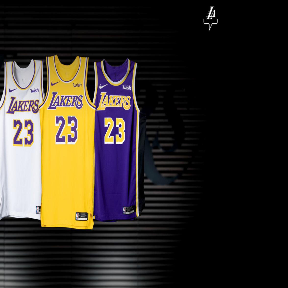 Los Angeles Lakers unveil new jersey design, Local Sports