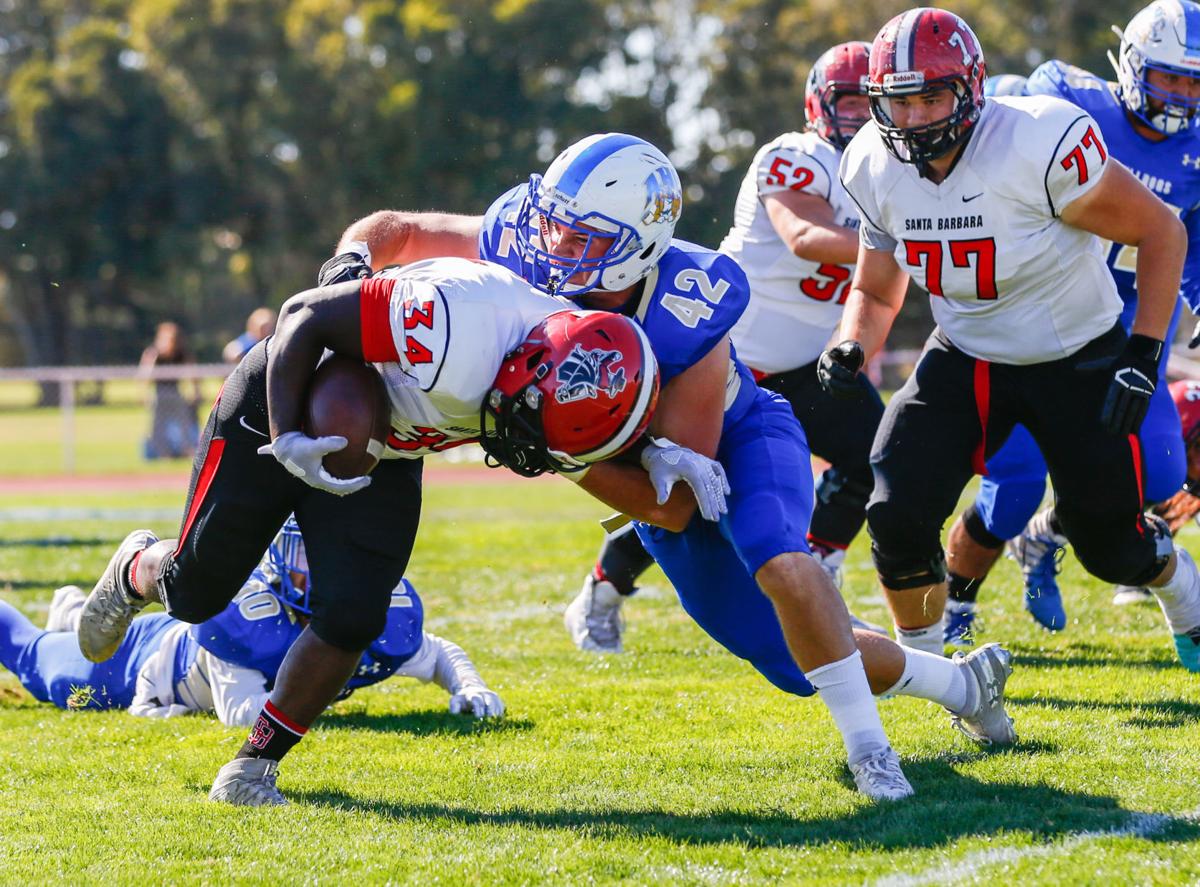 Hancock College Football Summary Vs Santa Barbara City Local