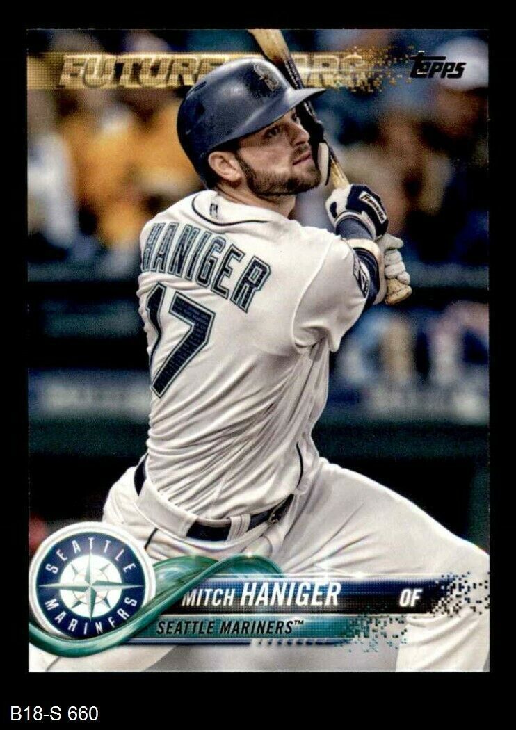  2022 Topps # 80 A Mitch Haniger Seattle Mariners