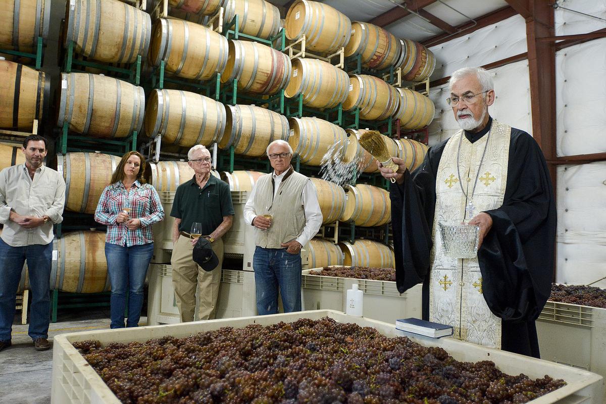 Blessing grapes a tradition as wineries’ harvest begins Agriculture