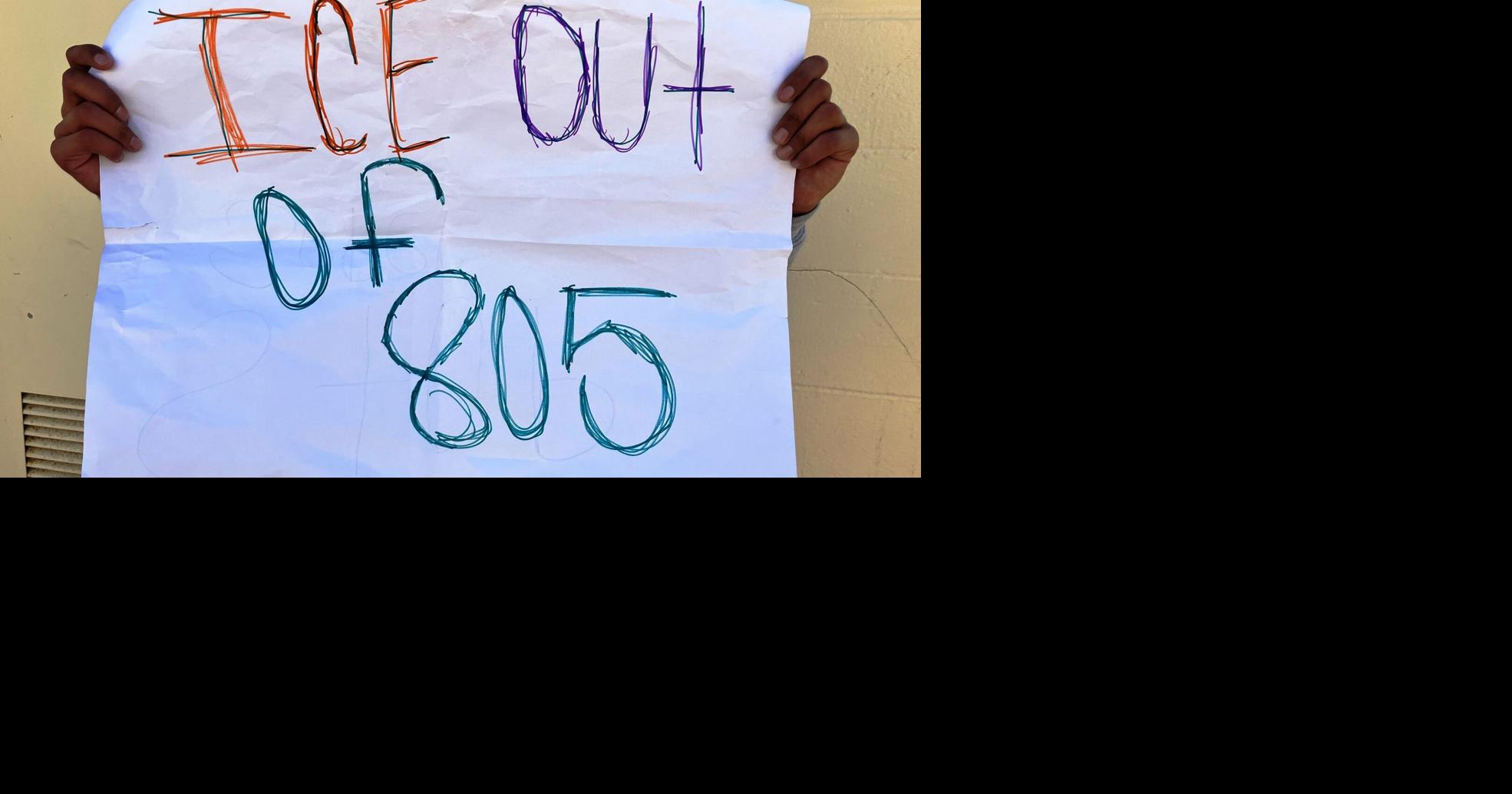 Lompoc students protest ICE with campus walkouts as part of nationwide action