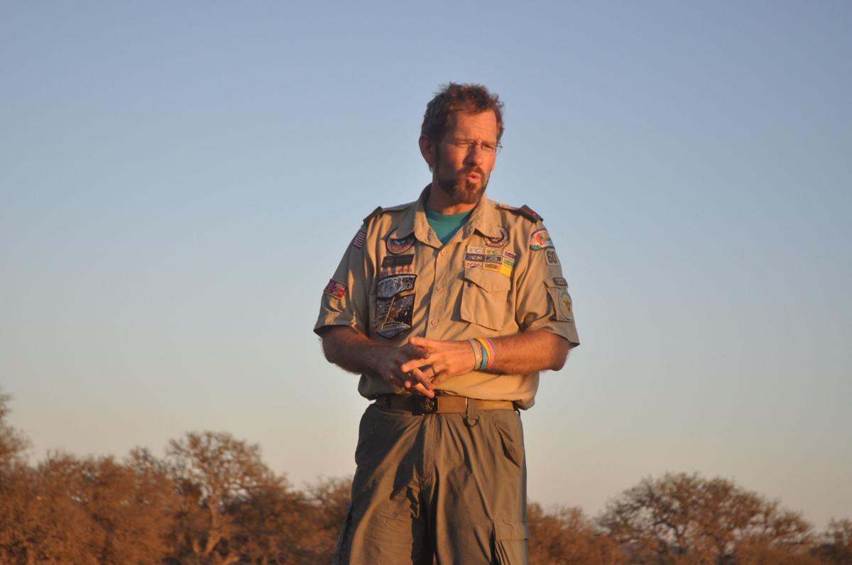 Scoutmaster of largest Boy Scout troop in two counties, bids farewell