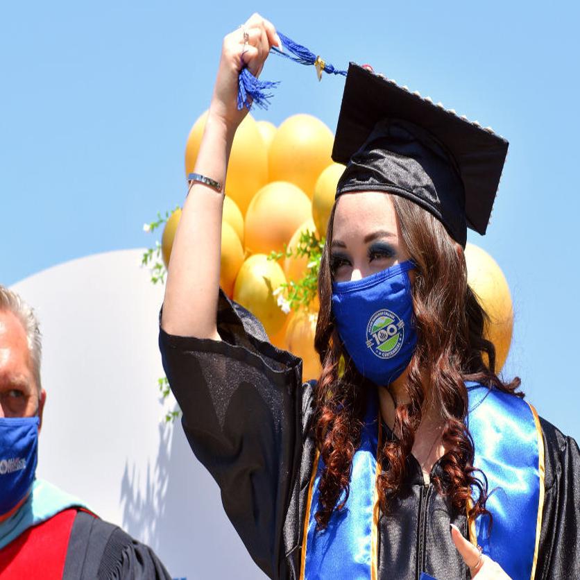 Hancock College honors 100th graduating class with drive-through  commencement | Education | lompocrecord.com