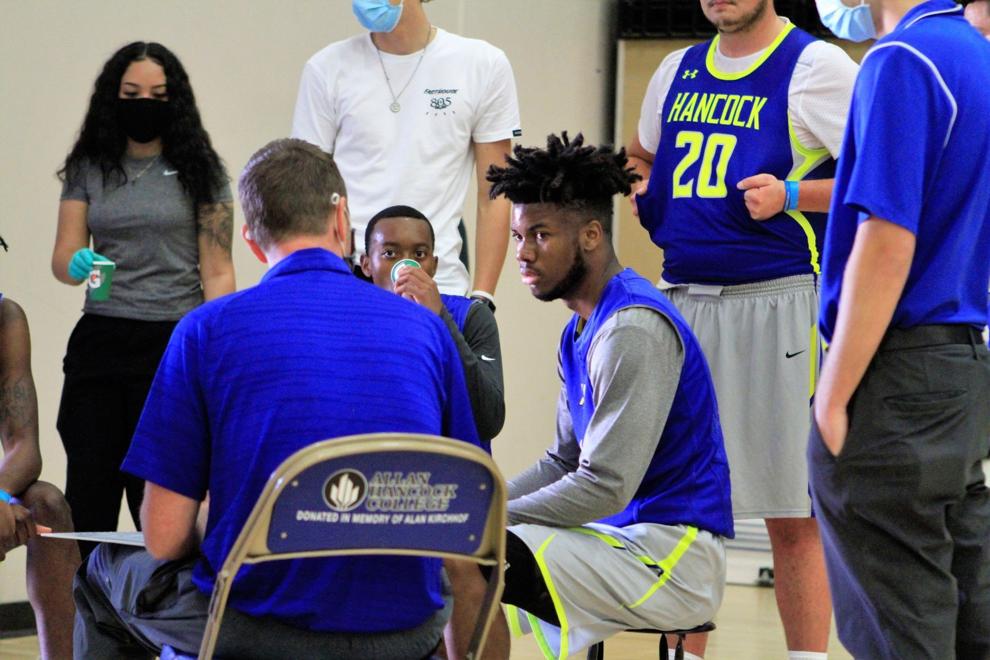 Hancock basketball teams hold scrimmages, prepare for March 5 season