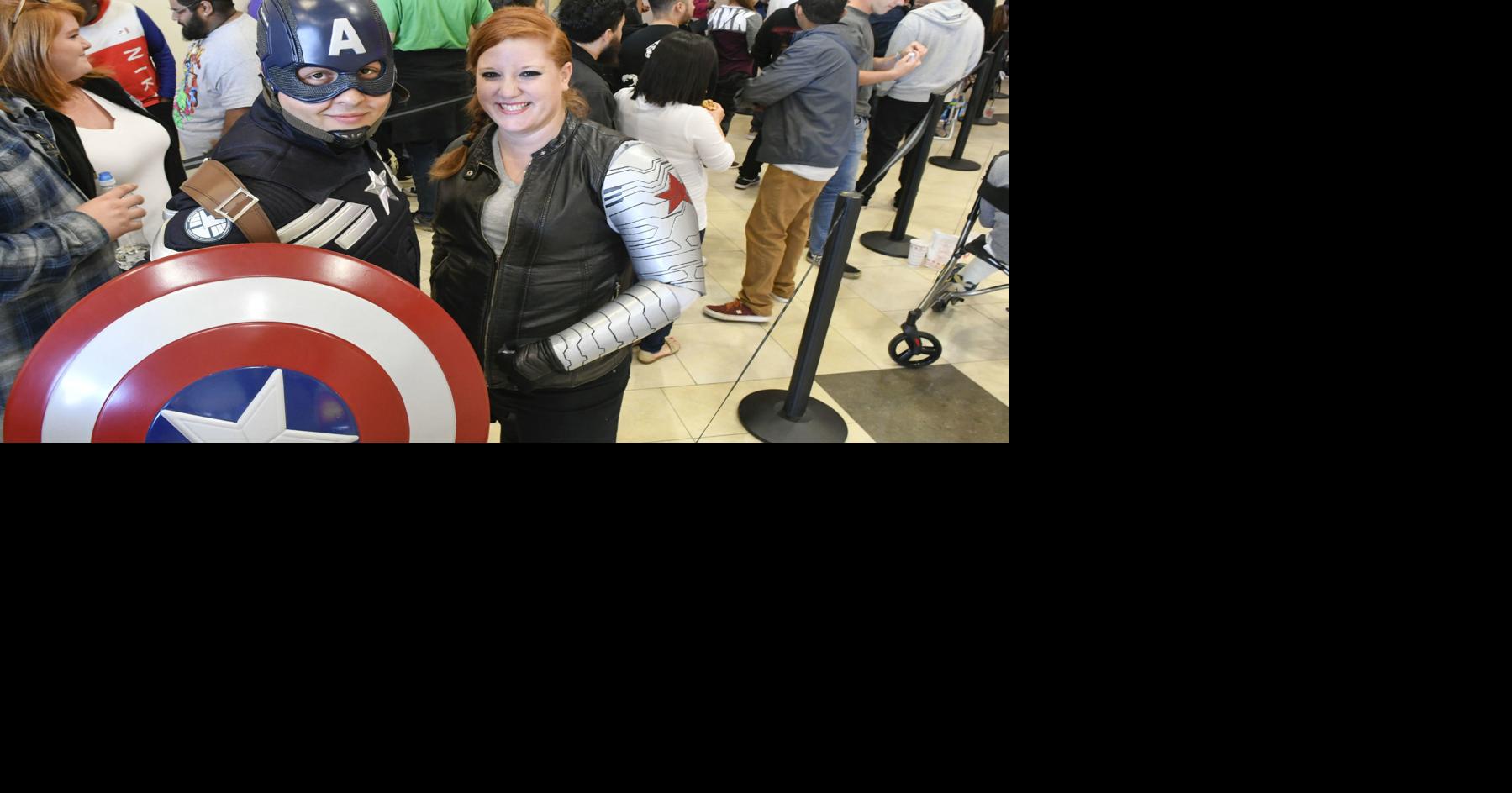 Two true fans become Avengers for opening of ‘Endgame’ in Santa Maria ...
