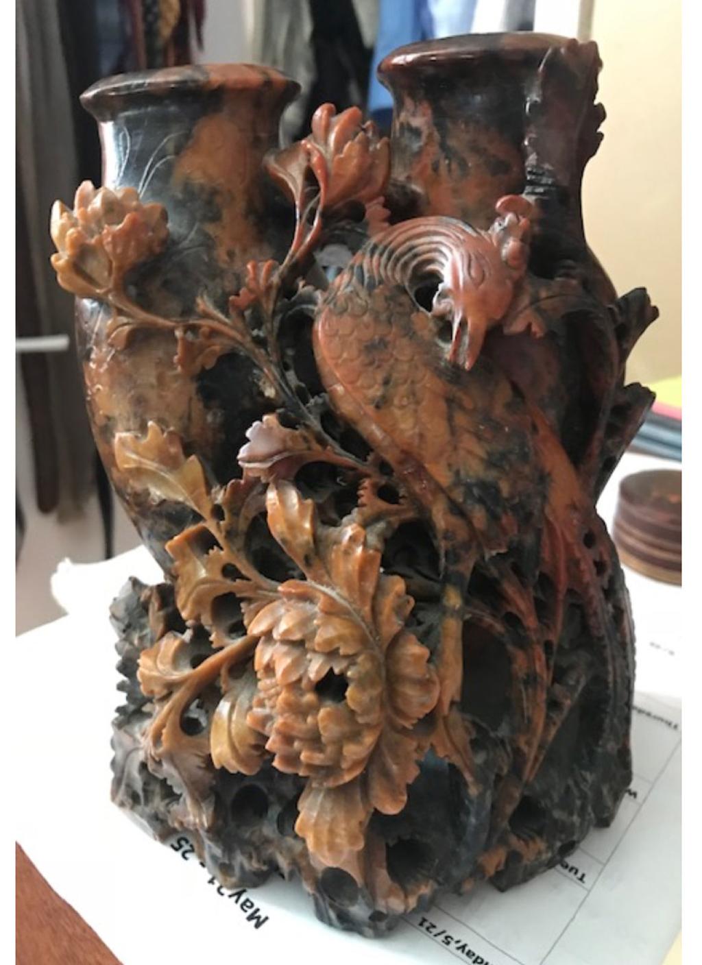 Treasures In Your Attic Chinese Soapstone Carving Is An Attractive Find Lifestyles Lompocrecord Com