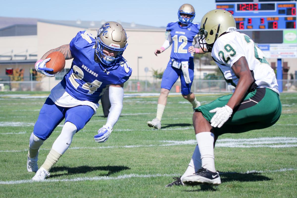Hancock Football Bulldogs on verge of Pacific League title Local