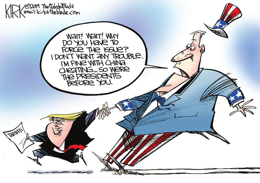 Editorial cartoon: Reluctant Uncle Sam | Editorial 