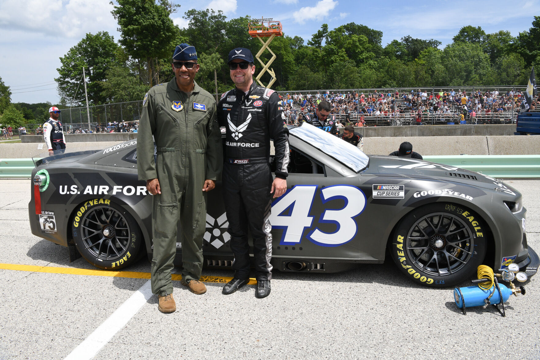 Air Force continues anniversary celebration at NASCAR race Military lompocrecord