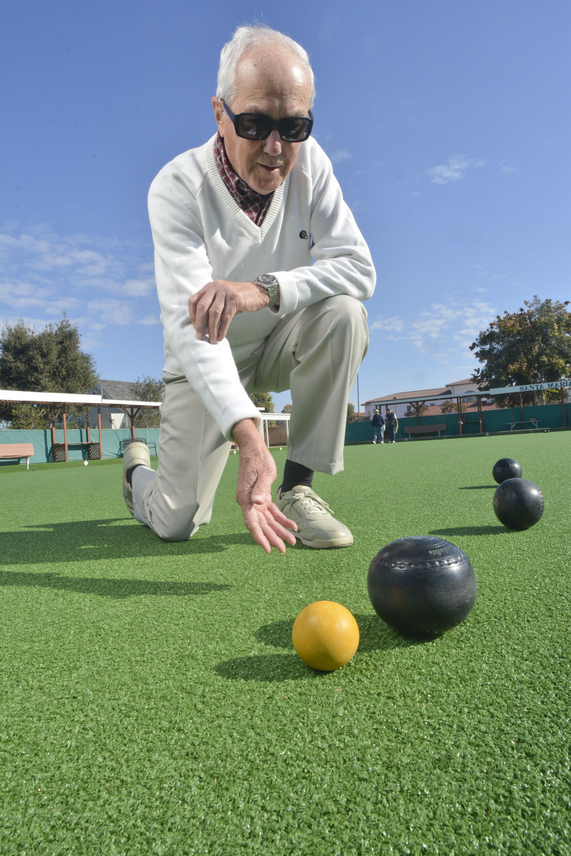 Lawn bowling facility in Santa Maria gets new green