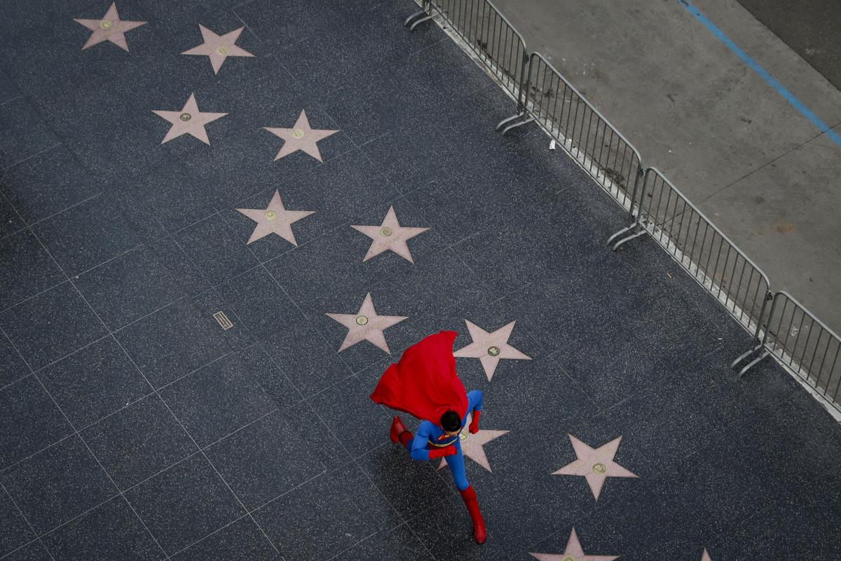 APTOPIX Street Superheroes-Photo Essay