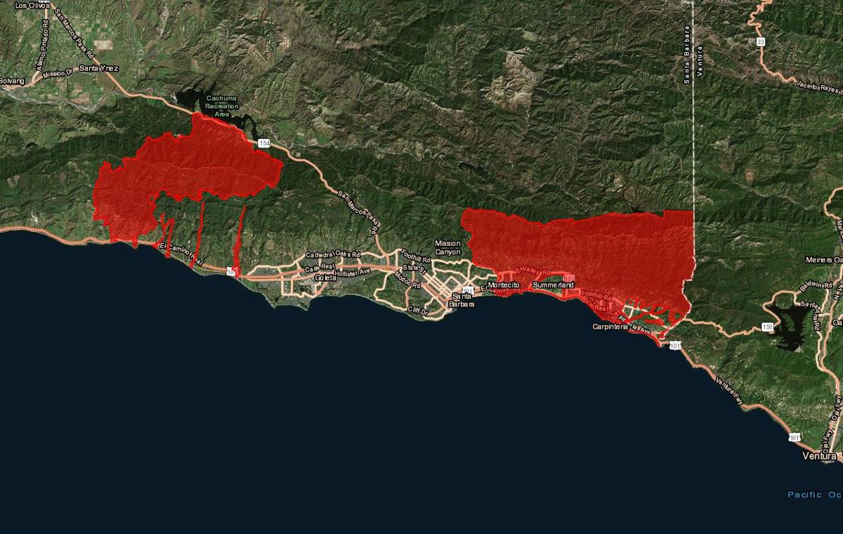 Mandatory evacuation order issued for southern Santa ...