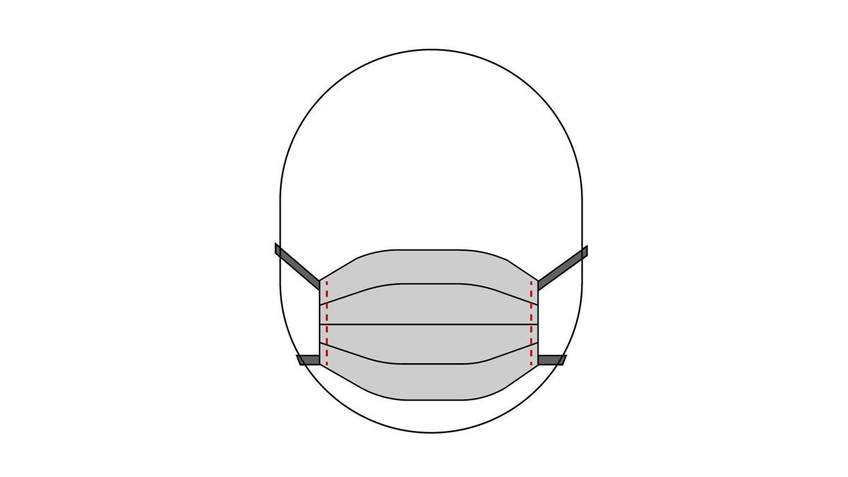 How To Make Your Own Face Mask Whether Or Not You Know How To Sew Lifestyles Lompocrecord Com,White Hand Drawn Line Png