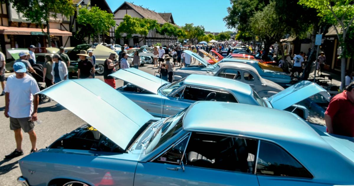 Photos from Saturday’s Wheels ‘N’ Windmills car show in Solvang |