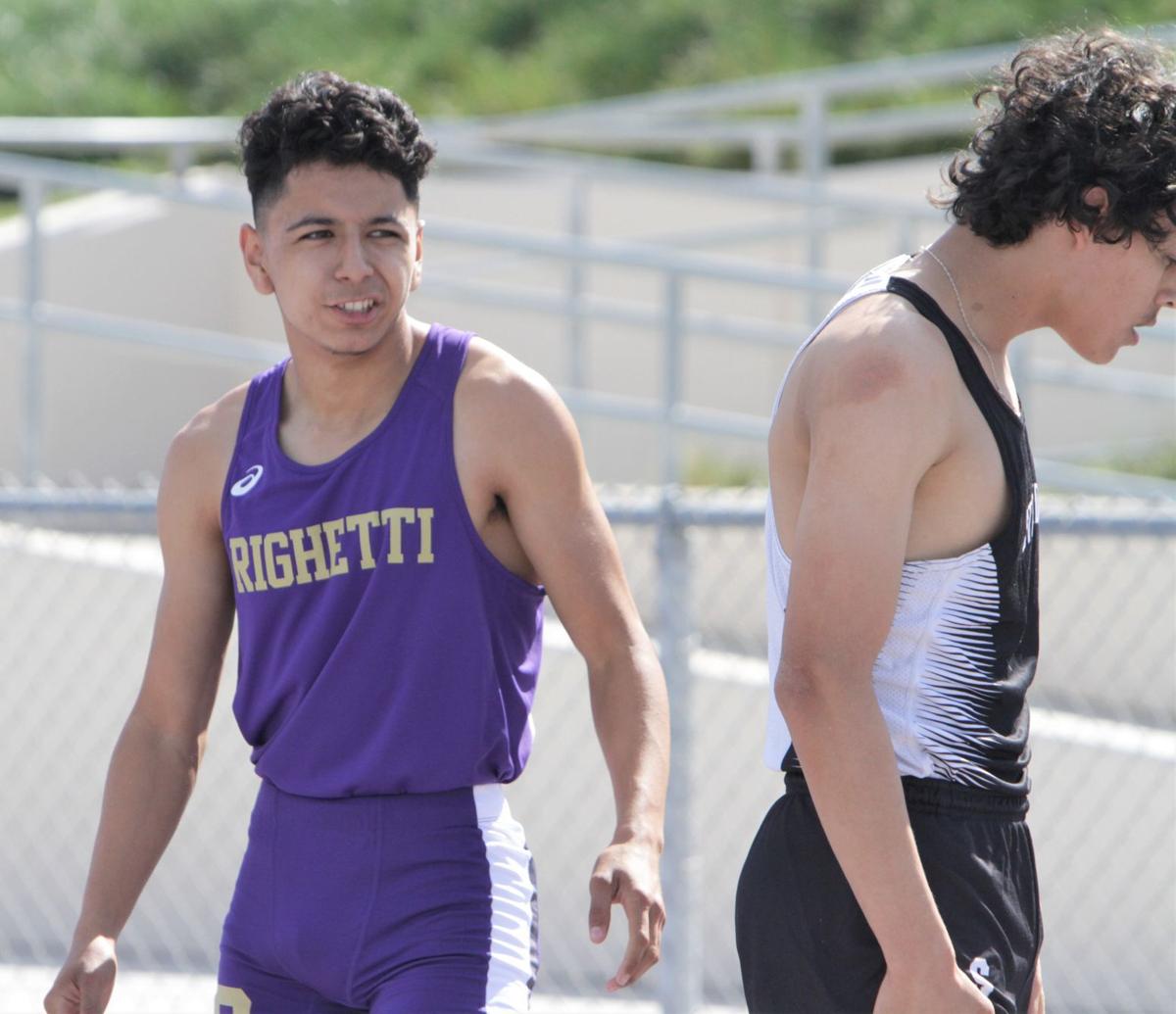 Photos: Righetti and Stockdale battle in track dual