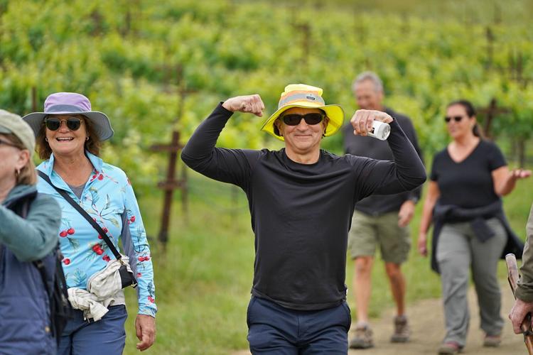 Alma Rosa Winery's annual 'Peace of Mind' walk for mental health breaks