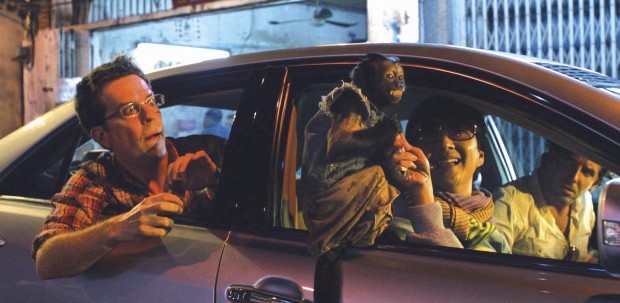 monkey smoking cigarette hangover 2 HANGOVER Part II: The Monkey Stays in the Picture The Hangover Part II (2011)