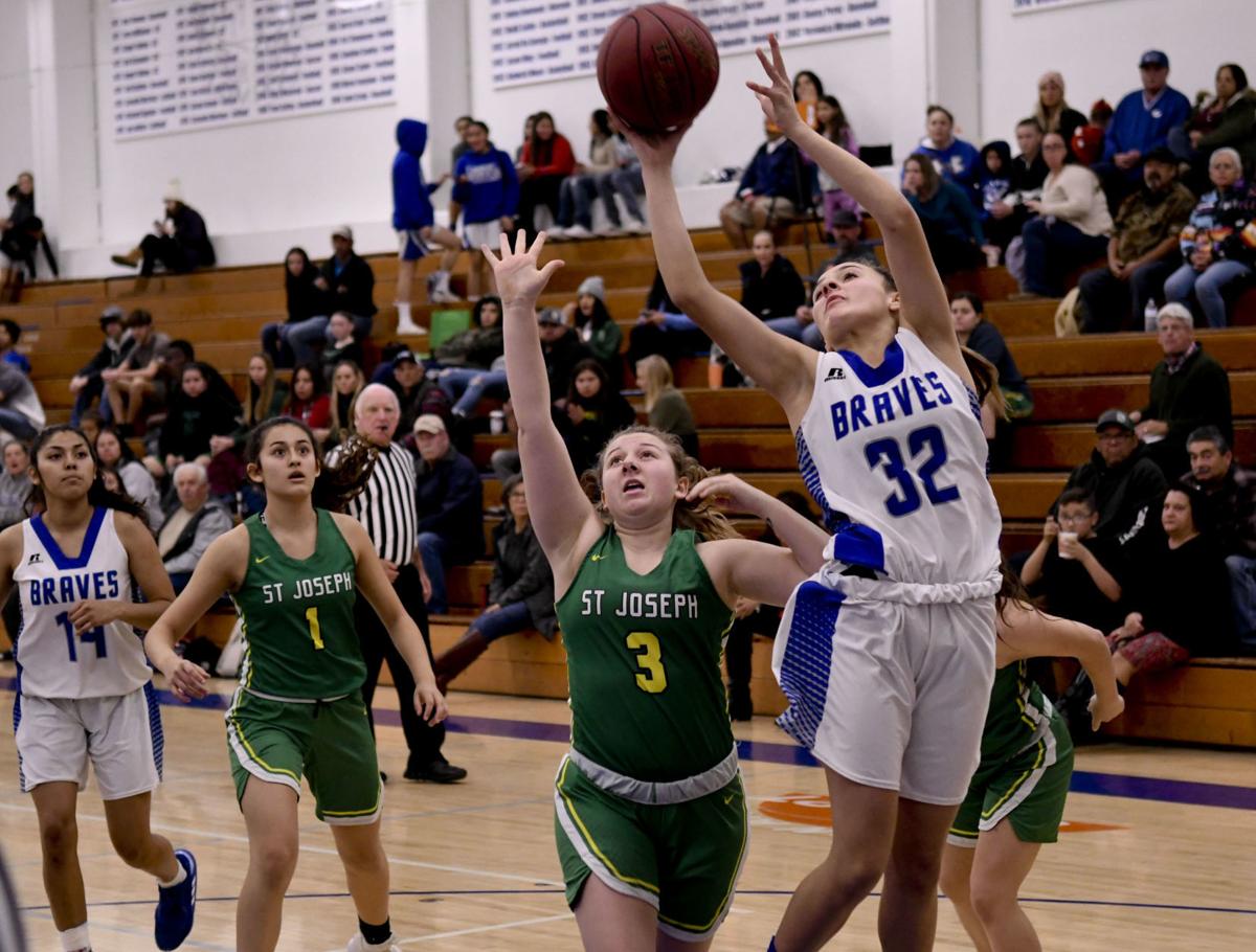 Girls Basketball Short Handed Lompoc Scores Enough To Beat St