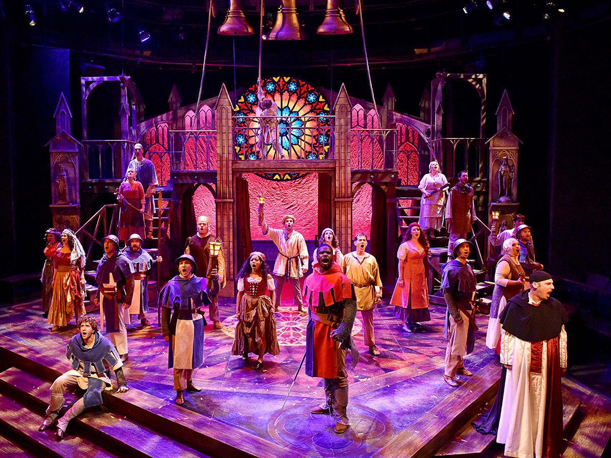 Epic production of 'The Hunchback of Notre Dame' onstage at Marian