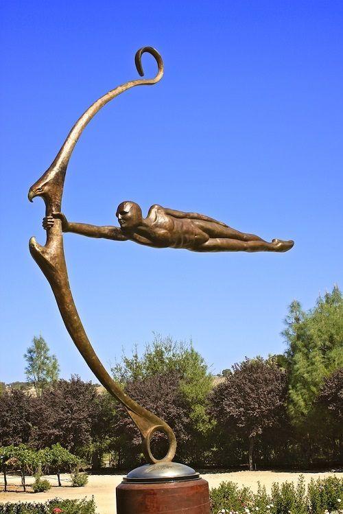 Sculpterra World Class Wine Sculpture Art And Ironworks Columnists Lompocrecord Com