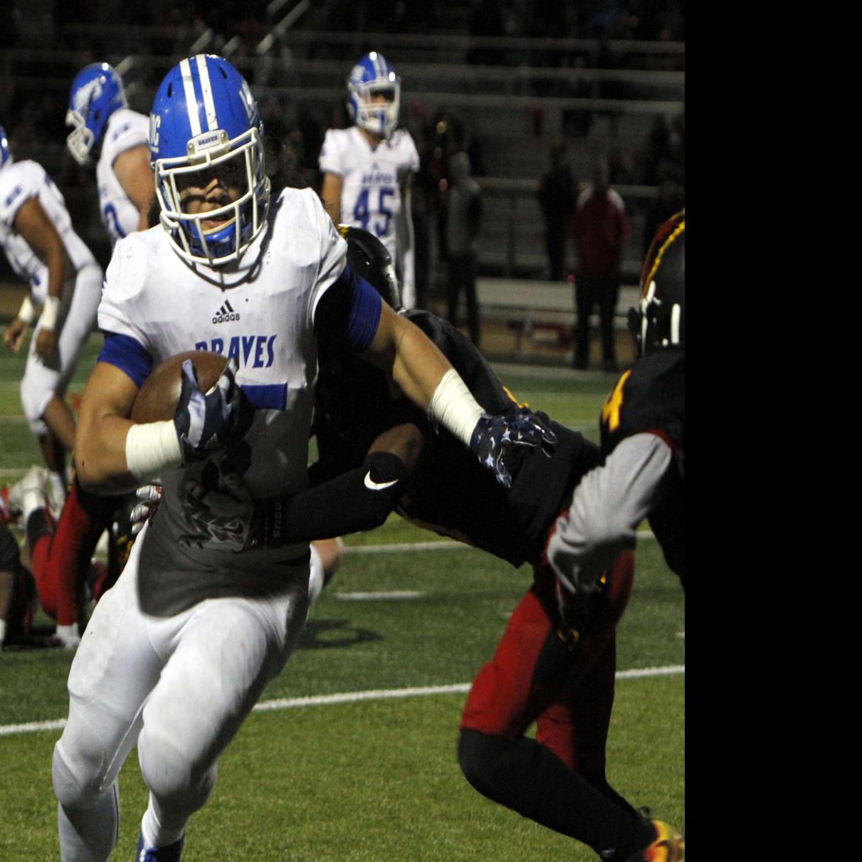 Cif Football Playoffs Braves Cruise To Another Big Win Local