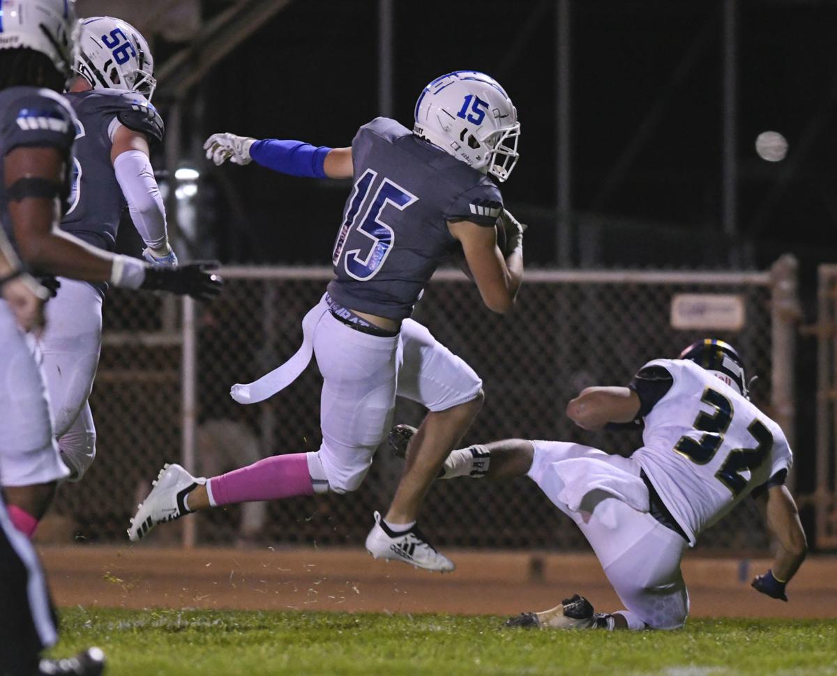 Lompoc Football Brave Defense Comes Up With Six Interceptions In 56 0 Rout Of Dos Pueblos Football Lompocrecord Com