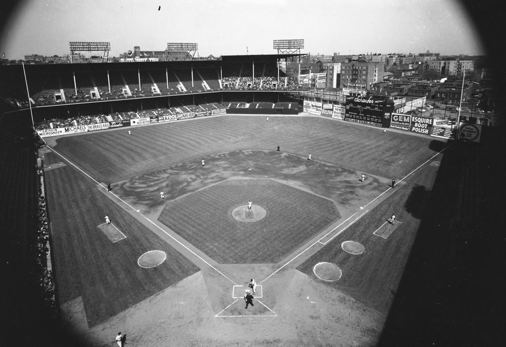 MLB Official Photo Ebbets Field Brooklyn LA Dodgers Stadium Sports