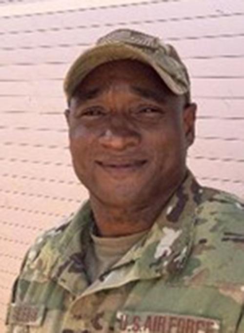 Deployed Fire Chief SMSgt. Corey Coleman