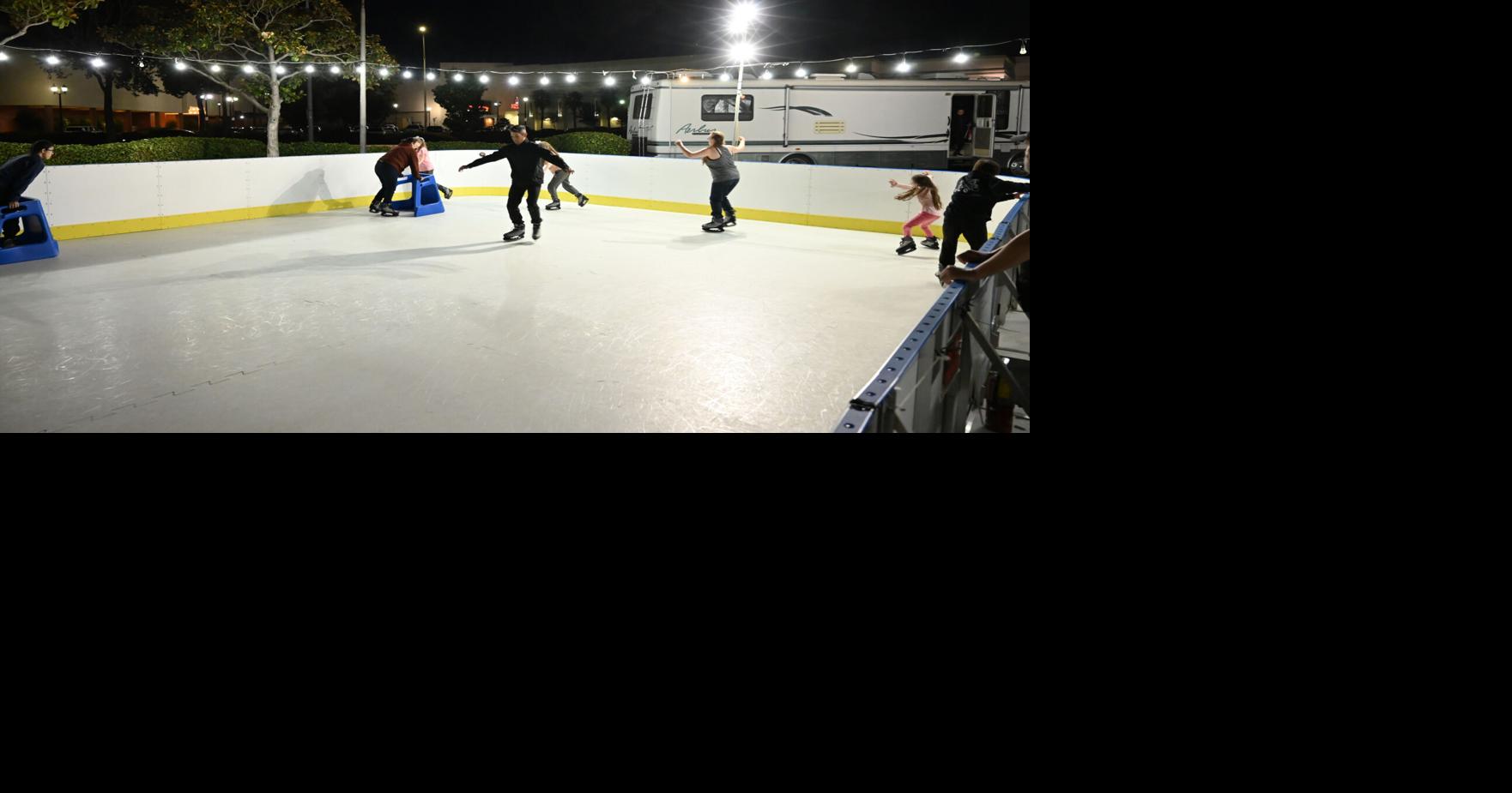 Synthetic ice rink in Santa Maria has enthusiasts skating in a new way ...