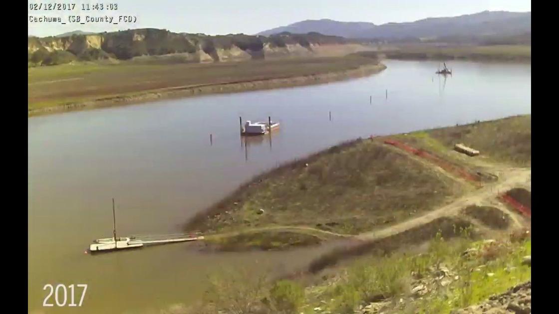 TIMELAPSE VIDEO Watch as Cachuma Lake rises from historically low