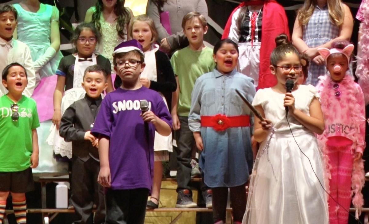 Fillmore students celebrate fairy tales with schoolwide production of