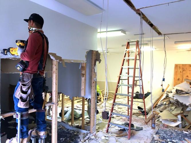 Work Continues on Lovettsville Town Office Towns