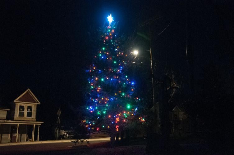 Town of Hamilton Lights Christmas Tree Towns