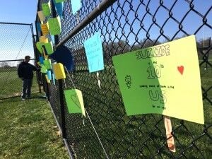 Students Walk to Curb Suicide Countywide