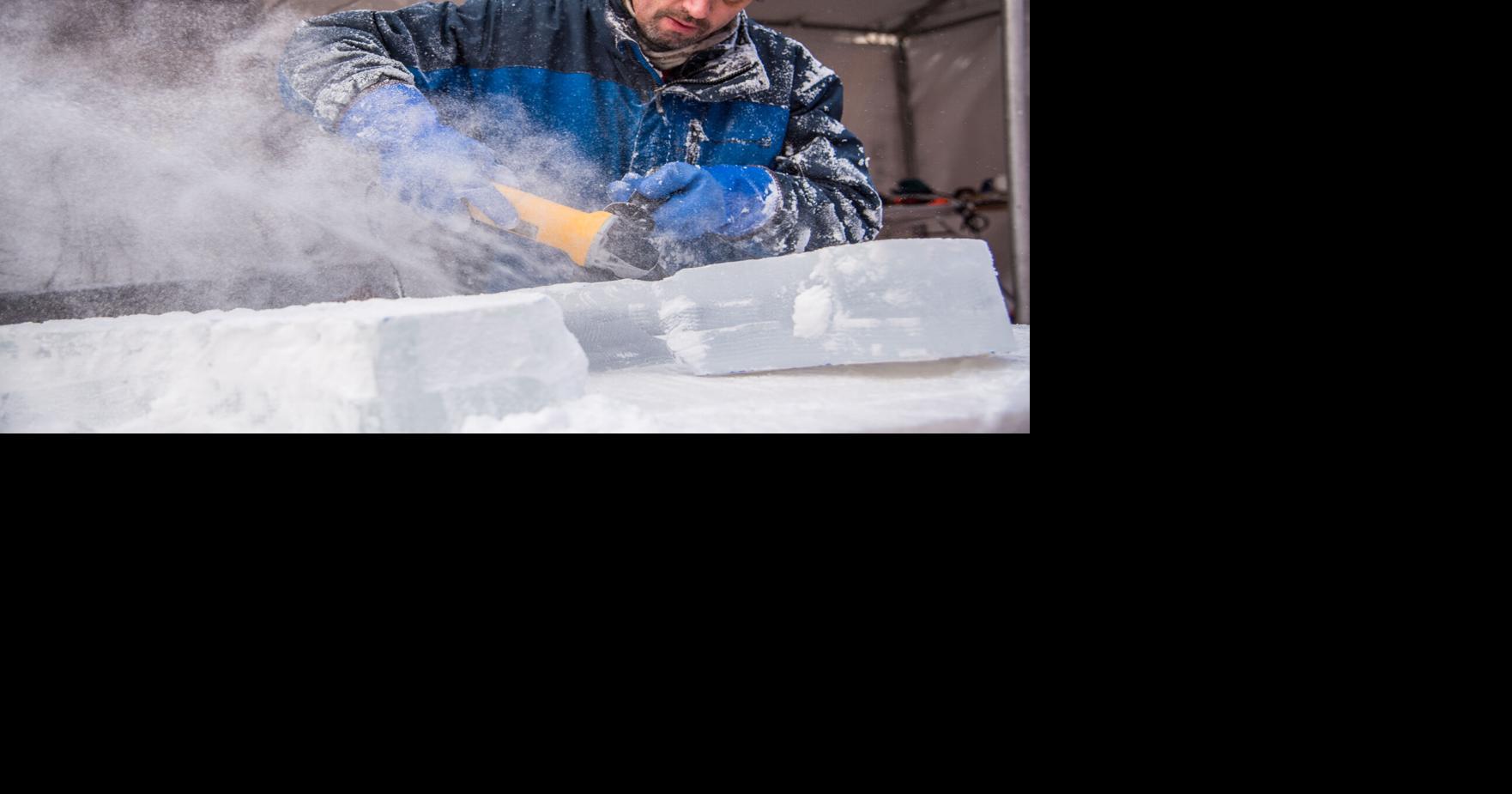 Village at Leesburg Holds Ice Festival Saturday Happenings